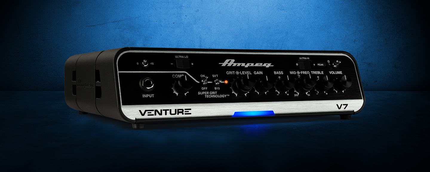 Venture V7 ultra-portable bass amp head